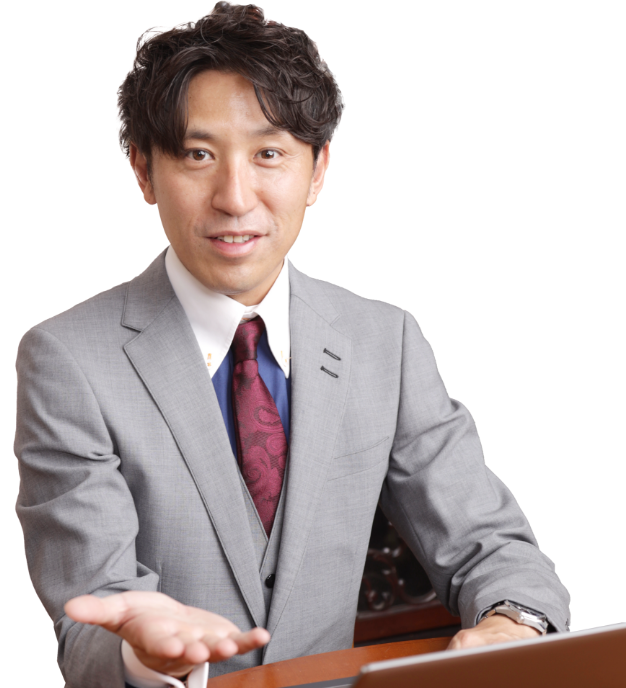 代表の人物写真